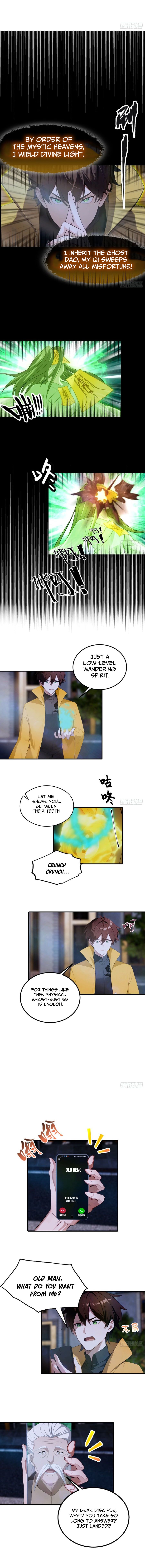 Fellow Daoist, Make Way: I Am Here to Slay Ghosts and Gods in the City Chapter 1 page 1