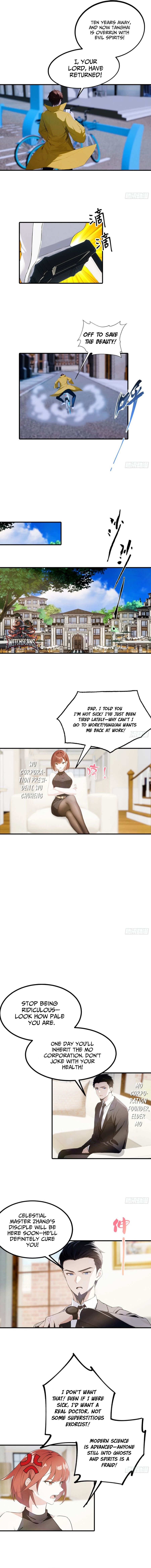 Fellow Daoist, Make Way: I Am Here to Slay Ghosts and Gods in the City Chapter 1 page 3